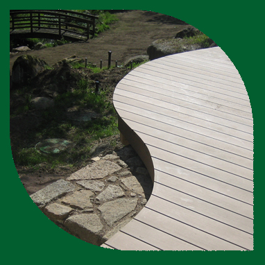 terrasse en bois composite